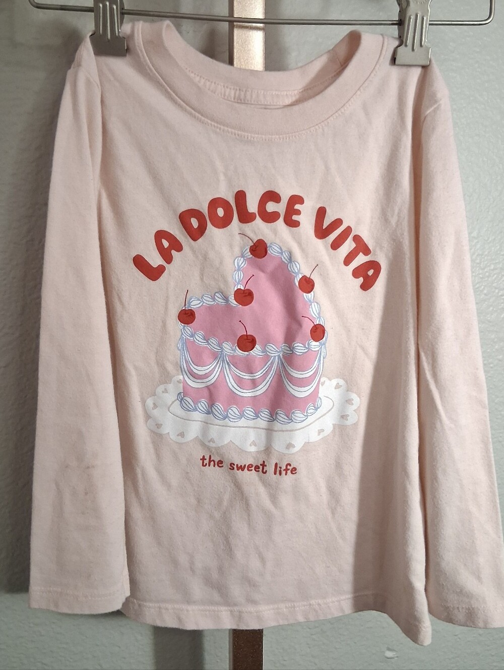 Girls La Dolce Vita Sweet Life Top 5T